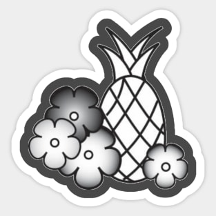 Lispe Luau Pineapple Sticker